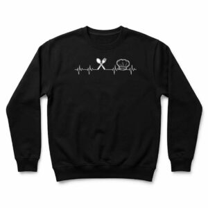 Chef Heartbeat Funny Culinary Chef Gift Cooking Lover Sweatshirt