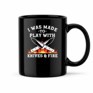 Funny Chef Knives Play Cooking Lovers Mug