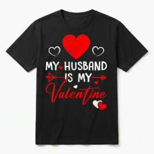 Matching Love Heart Valentines Day T-Shirt